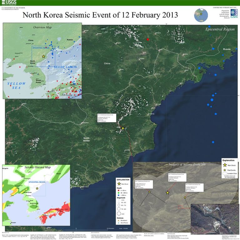 Földmozgás Észak-Koreában – az ok még nem ismert