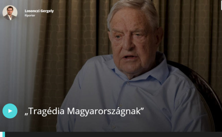 Georg Soros’s messages and the Hungarian government’s reactions