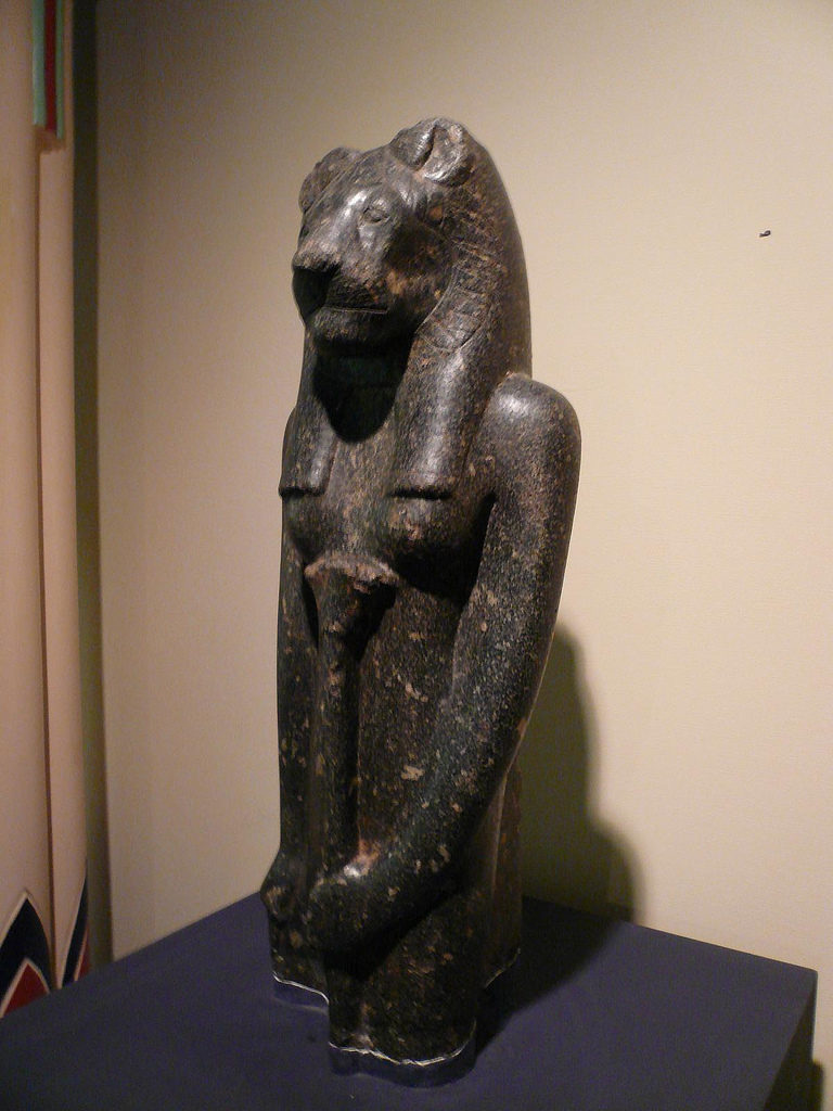 Oroszlánfejű istennő szobrait találták meg Egyiptomban