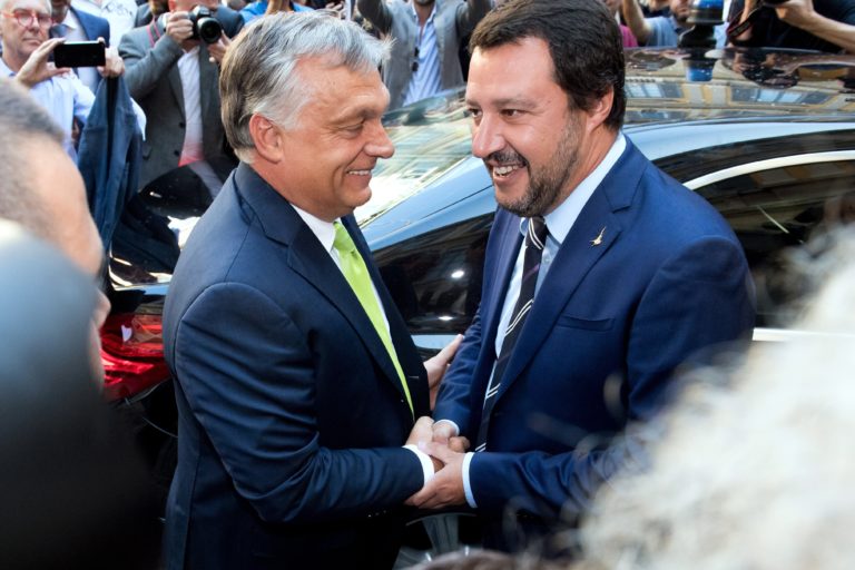 Salvini: együtt Orbánnal és a lengyelekkel