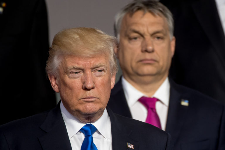 Donald Orbán és Trump Viktor