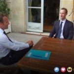 Macron és Zuckerberg