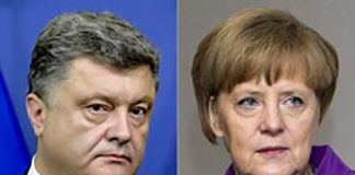 Porosenko és Merkel