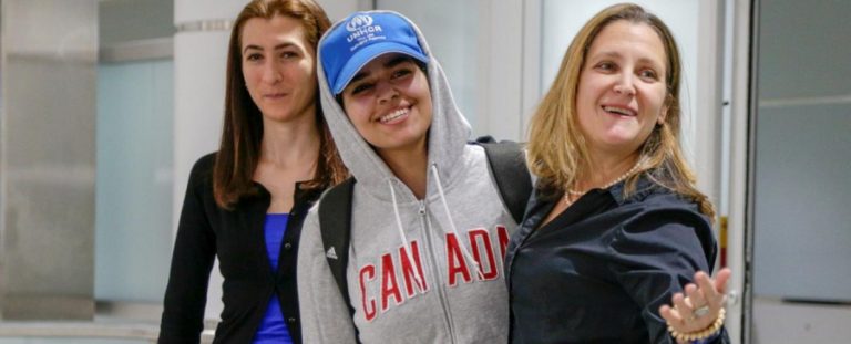 Megérkezett Kanadába a családja elől menekülő szaúdi lány