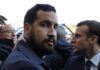 Alexandre Benalla, itt még Macron testőreként