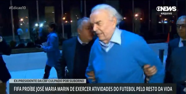 Eltiltották a focitól a brazil szövetség egykori elnökét