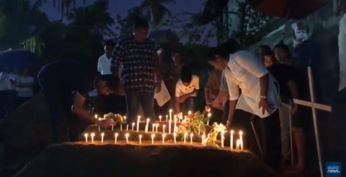 temetés Srí Lankán