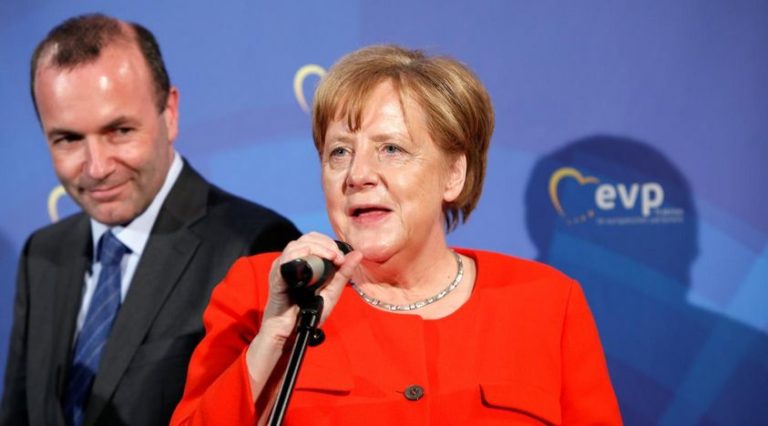 Merkel és Weber az együttműködés Európáját építi