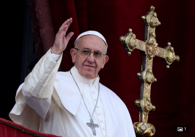 A pápa a családon belüli erőszak áldozataiért imádkozott