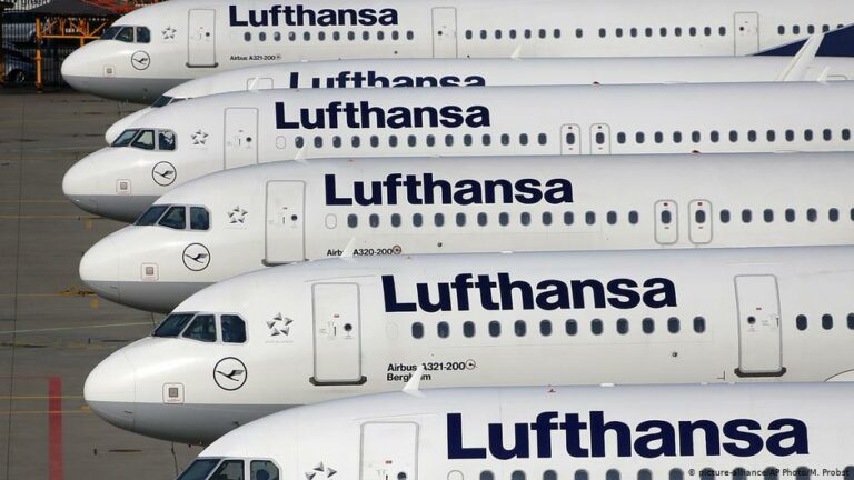 A Lufthansa 10 milliárd eurós állami támogatást kér