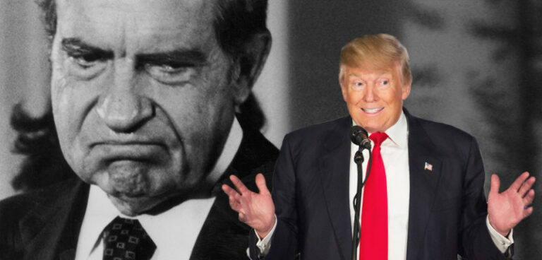 Donald Trump nem Richard Nixon… sokkal rosszabb