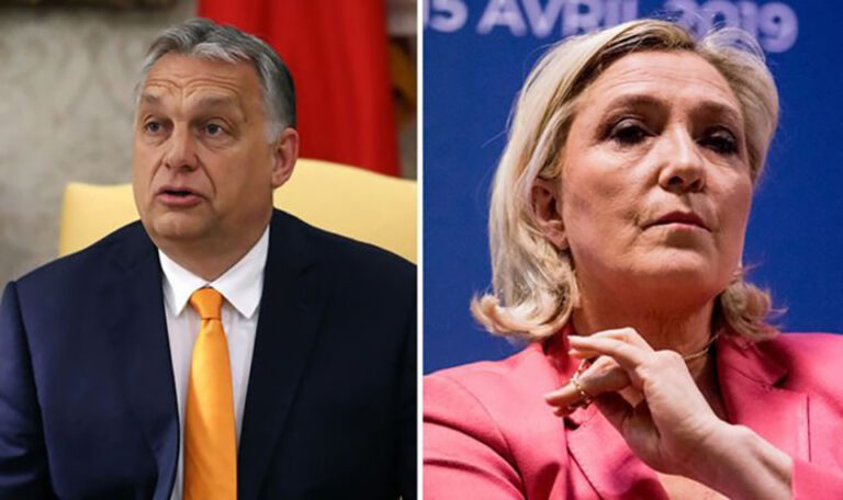Marine Le Pen Orbánhoz látogat, avagy zsák a foltját