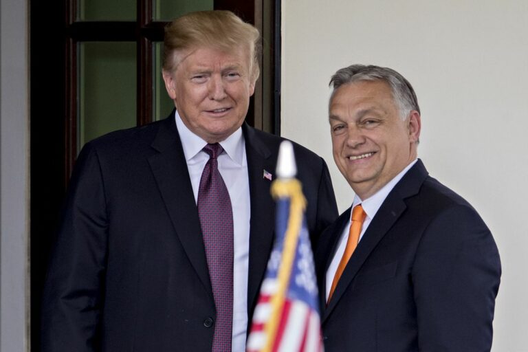 Trump és Orbán