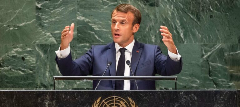 Macron: “imperializmus és a gyarmatok korába való visszatérés”