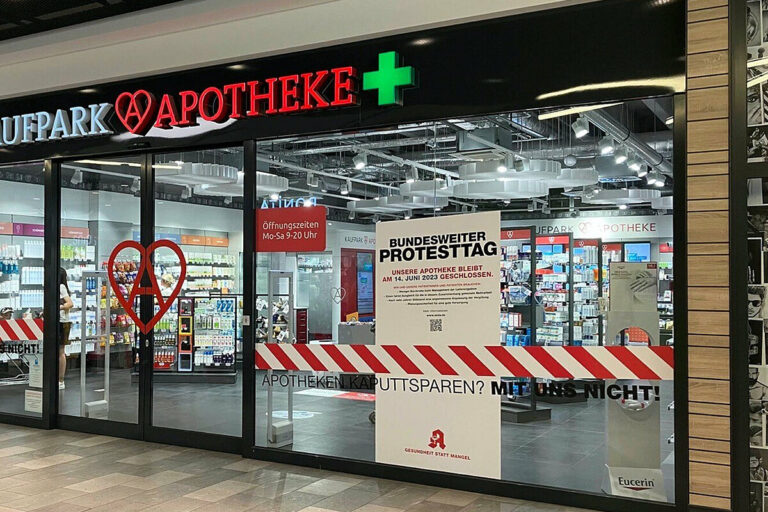 Gyógyszerész sztrájk Németországban