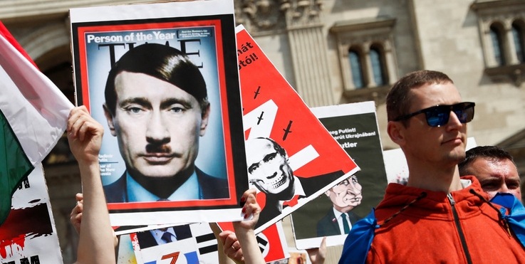 Putyin: Zelenszkij a zsidóság szégyene