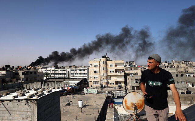 Megkezdődött a rafahi tűzfészkek felszámolása