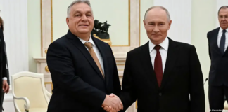 Orbán Viktor magyar miniszterelnök és Vlagyimir Putyin orosz elnök találkozója