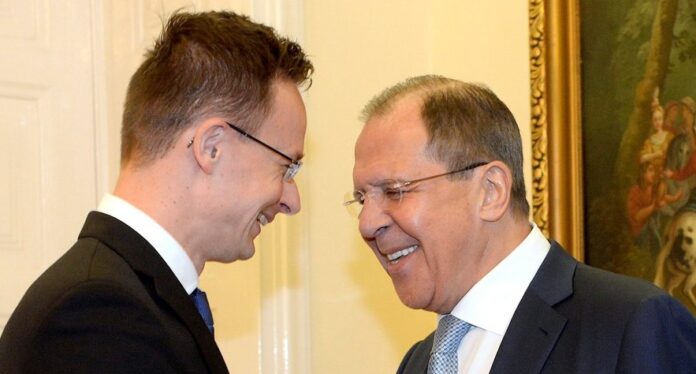 Szijjártó Péter és Szergej Lavrov találkozója